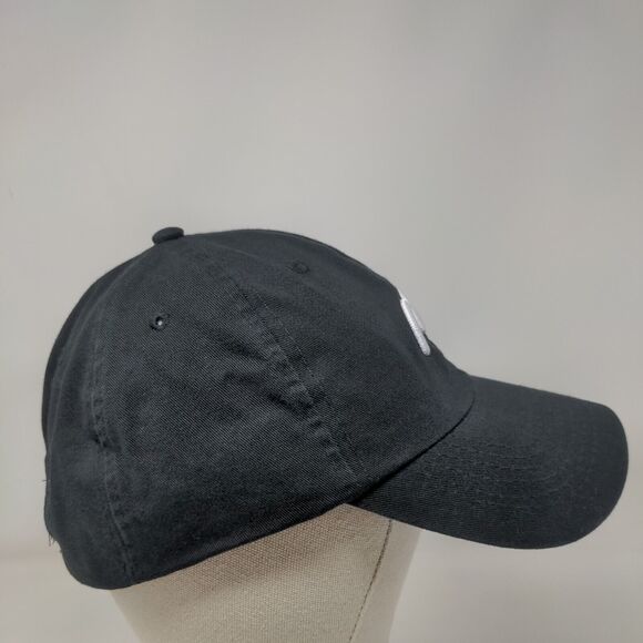 Apollo USA Slideback Hat Black One Size Adjustable Embroidered 6 Panel - Picture 4 of 7